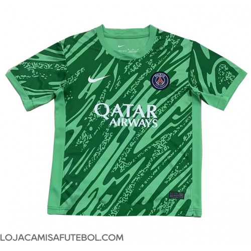Camisa de Futebol Paris Saint-Germain Goleiro Equipamento Principal 2024-25 Manga Curta